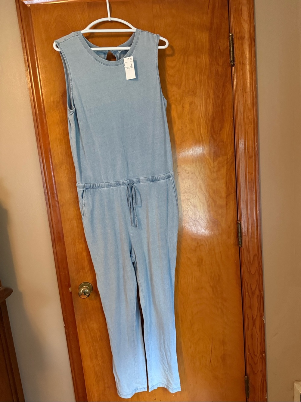 NWT - Z Supply sleeveless jumpsuit in denim blue